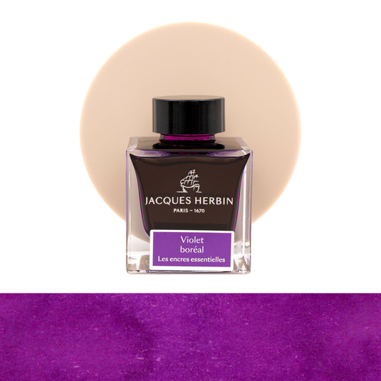Jacques Herbin Violet Boréal Ink Bottle 50 ml