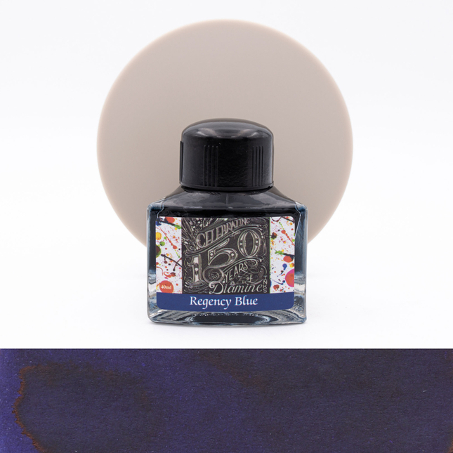 Diamine 150th Anniversary Regency Blue Ink Bottle 40 ml