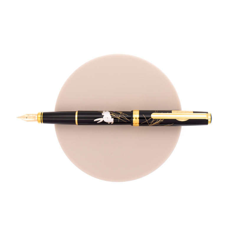 Platinum Vicoh Modern Maki-e Penna Stilografica Moon and a Rabbit