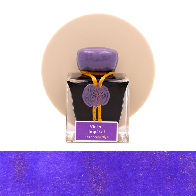 Herbin 1670 Violet Impérial Ink Bottle 50 ml