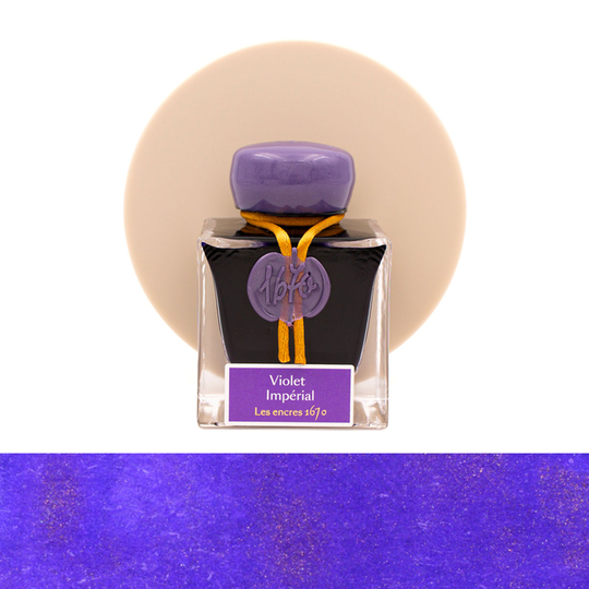 Herbin 1670 Violet Impérial Ink Bottle 50 ml