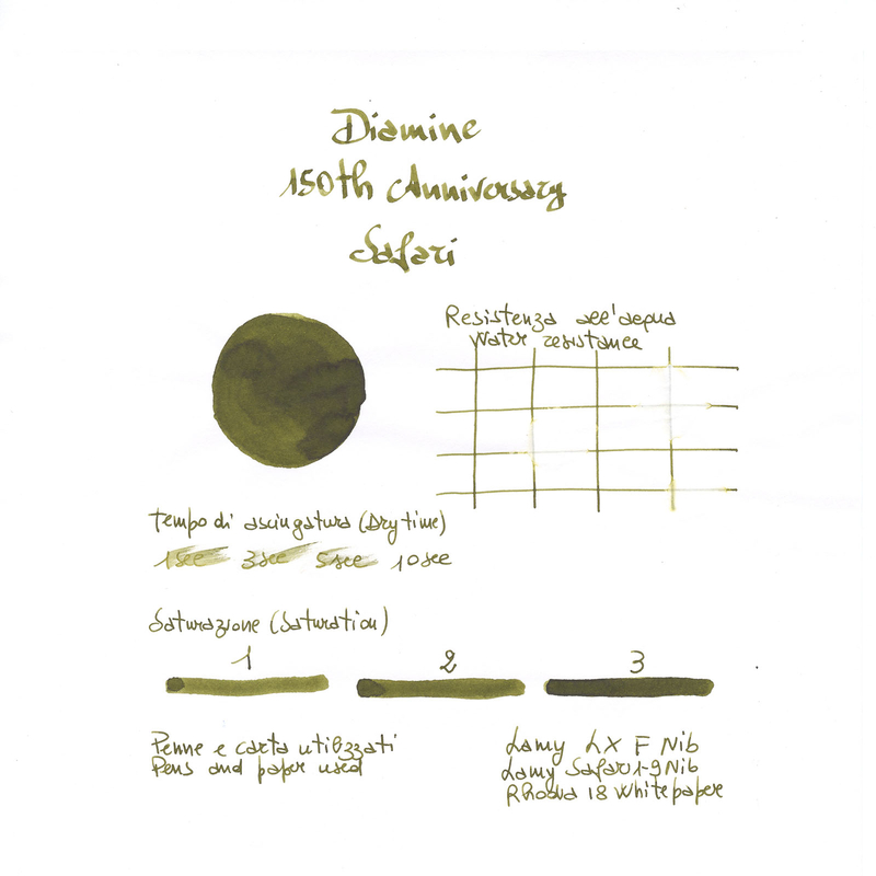 Diamine 150th Anniversary Safari Ink Bottle 40 ml