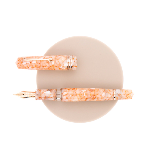 Leonardo Momento Zero Grande 2.0 Fountain Pen Angel Skin 14 KT