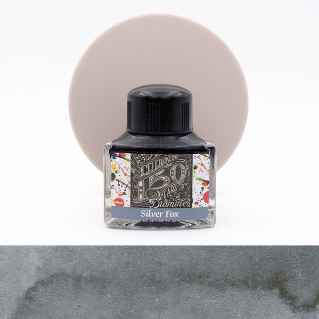 Diamine 150th Anniversary Silver Fox Ink Bottle 40 ml