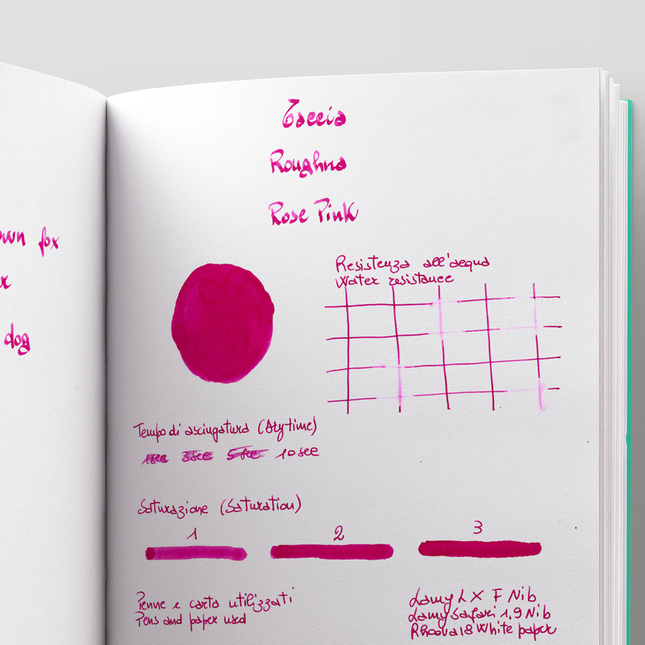 Taccia Roughna Rose Pink Ink Bottle 40 ml