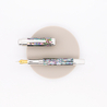 Laban Abalone Fountain Pen Mather of Pearl Rhodium
