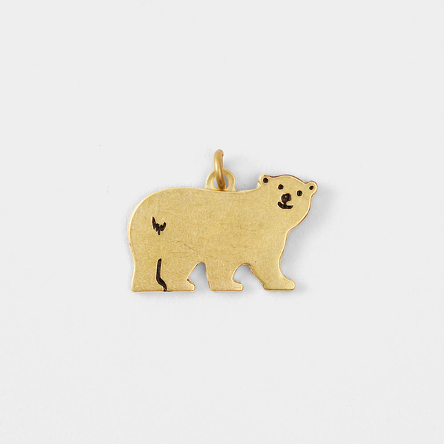 Traveler's Factory Brass Charm Little Bear Edizione Limitata