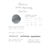 Diamine 150th Anniversary Silver Fox Ink Bottle 40 ml
