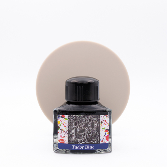 Diamine 150th Anniversary Tudor Blue Ink Bottle 40 ml