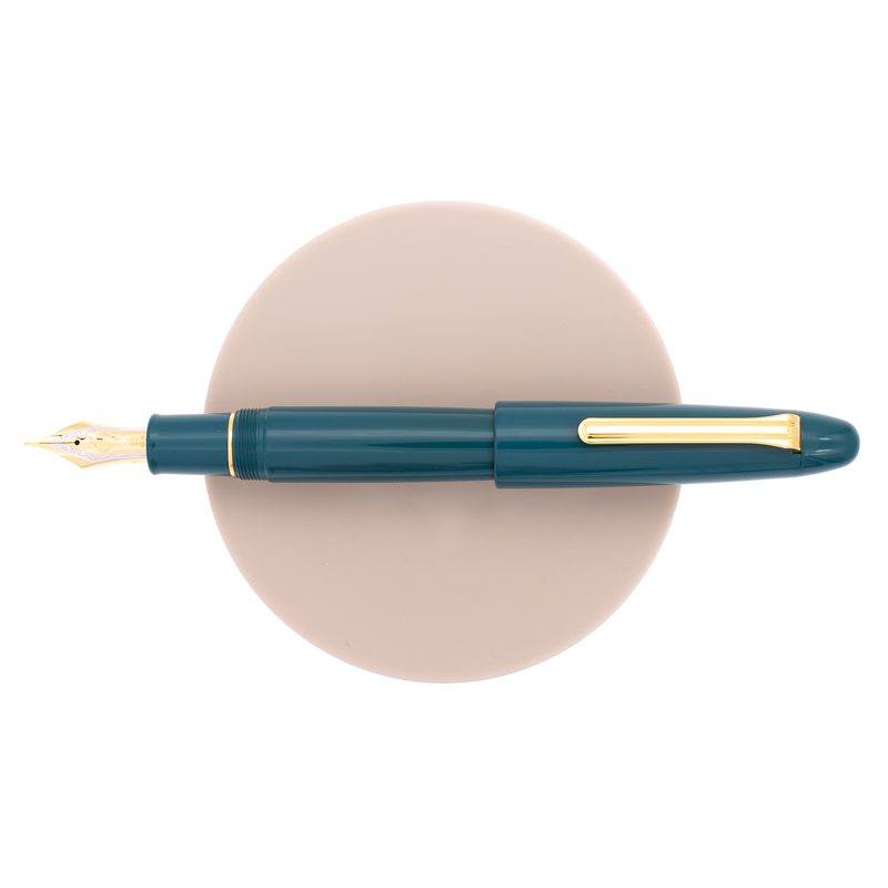 Sailor King of Pen Color Urushi Kaga Penna Stilografica Teal Blue