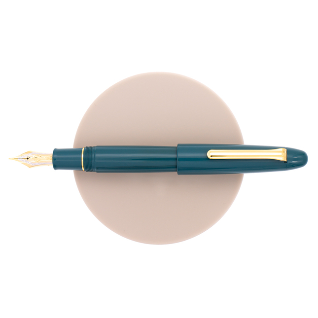 Sailor King of Pen Color Urushi Kaga Penna Stilografica Teal Blue