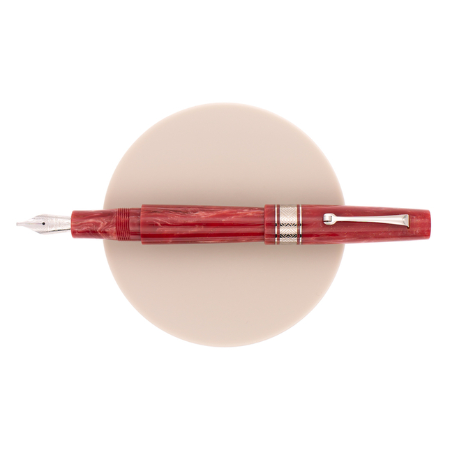 Leonardo Supernova Regular Fountain Pen Star Light Pink & Rhodium