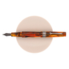 Leonardo Supernova Regular Fountain Pen Caramel & Ruthenium Leonardo Supernova Regular Fountain Pen Caramel & Ruthenium