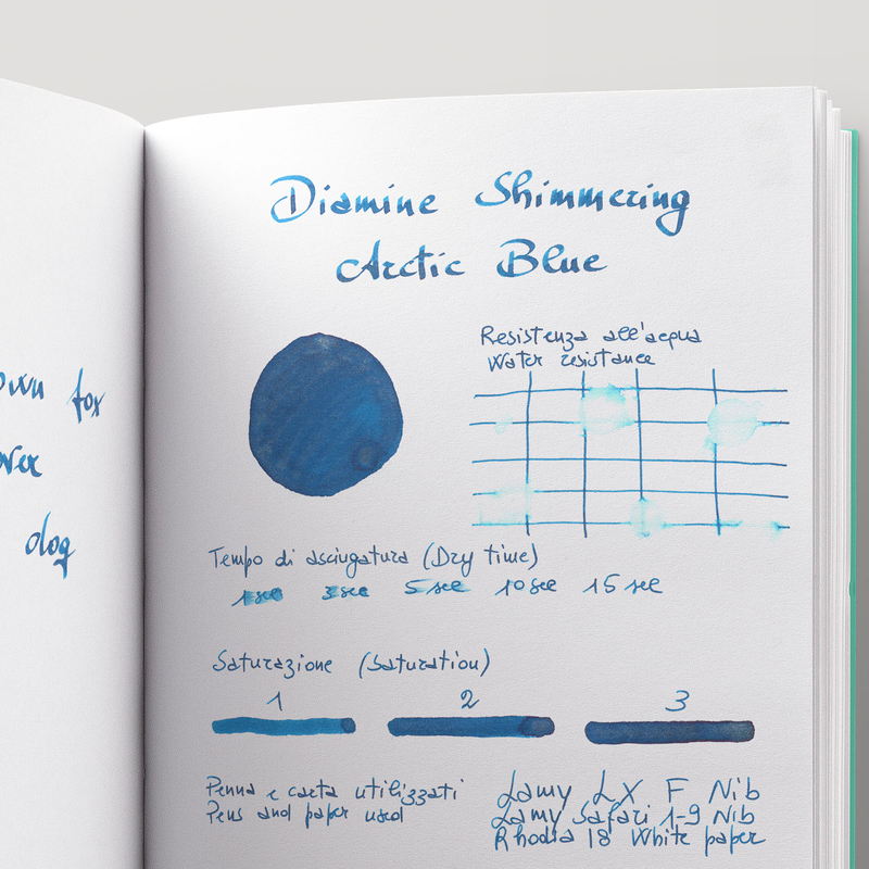 Diamine Shimmering Arctic Blue Inchiostro 50 ml