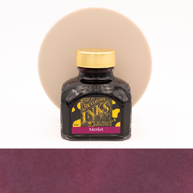 Diamine Merlot Ink Bottle 80 ml