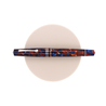 Leonardo Officina Italiana Momento Zero Fountain Pen Pietra Marina & Rhodium