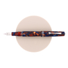 Leonardo Officina Italiana Momento Zero Fountain Pen Pietra Marina & Rhodium