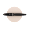 Leonardo Momento Magico Penna Stilografica Anima Nera Matte & Rodio 14 KT