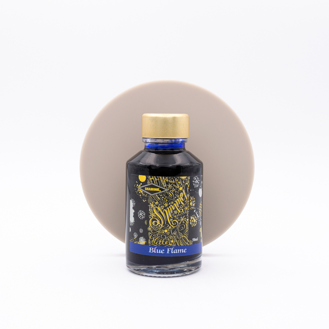 Diamine Shimmering Blue Flame Inchiostro 50 ml