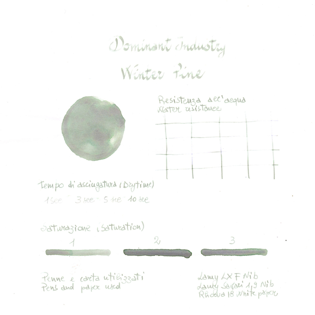 Dominant Industry Standard Winter Pine Inchiostro 25 ml