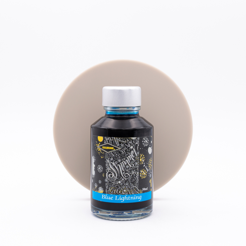 Diamine Shimmering Blue Lightning Inchiostro 50 ml