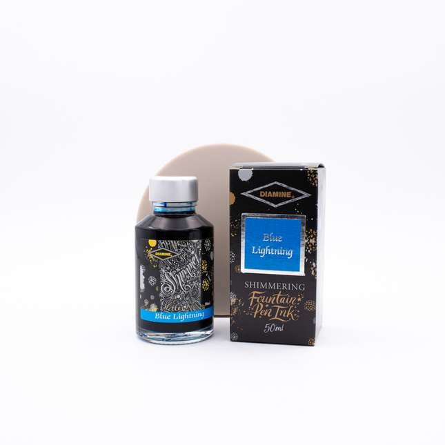 Diamine Shimmering Blue Lightning Inchiostro 50 ml