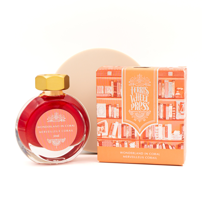 Ferris Wheel Press Wonderland in Coral Inchiostro 38 ml