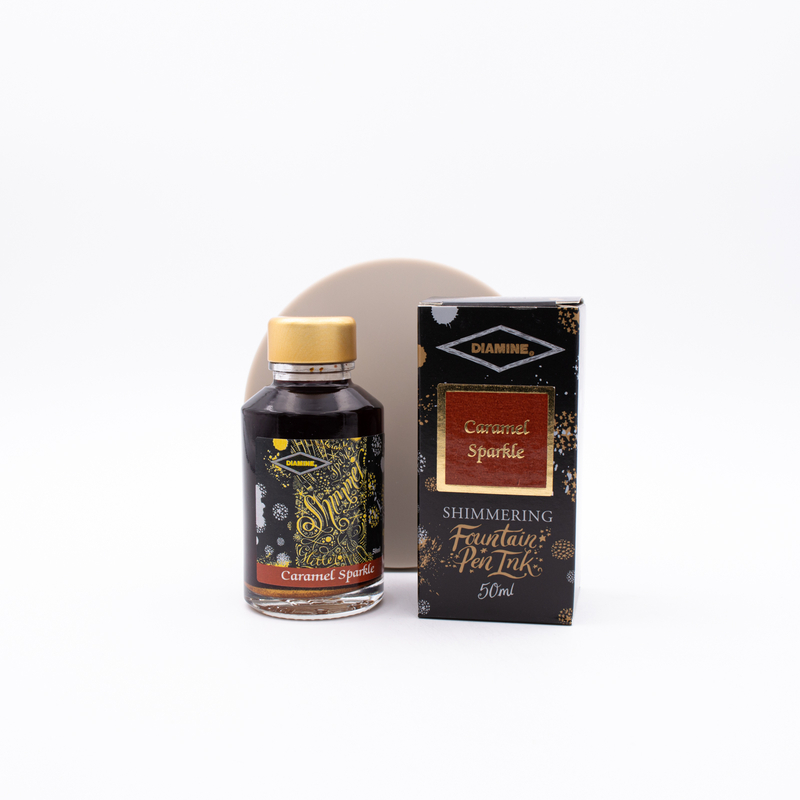 Diamine Shimmering Caramel Sparkle Inchiostro 50 ml