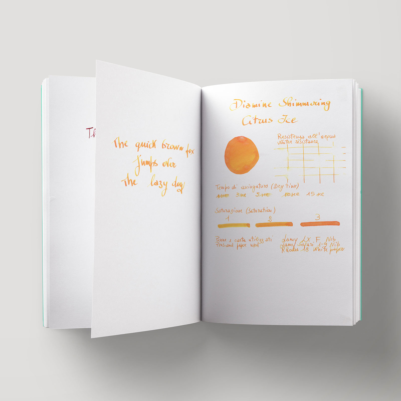 Diamine Shimmering Citrus Ice Ink Bottle 50 ml