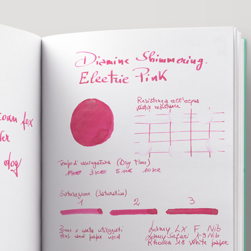 Diamine Shimmering Electric Pink Ink Bottle 50 ml