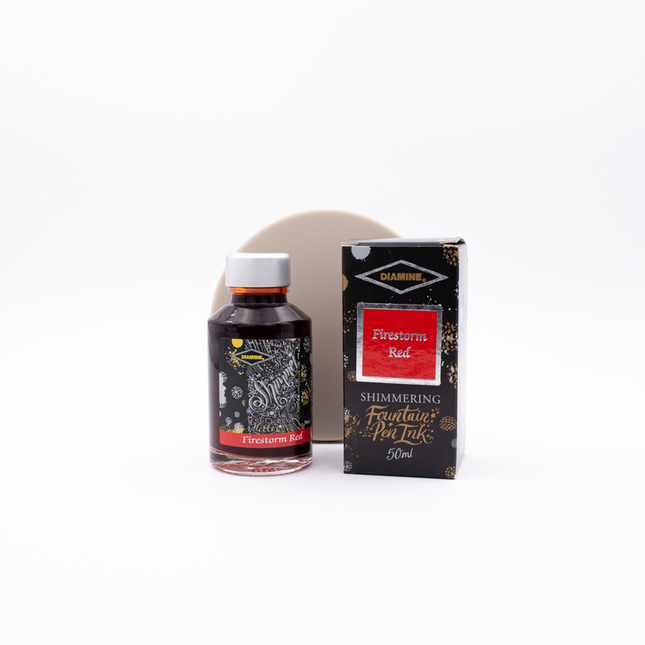Diamine Shimmering Firestorm Red Inchiostro 50 ml