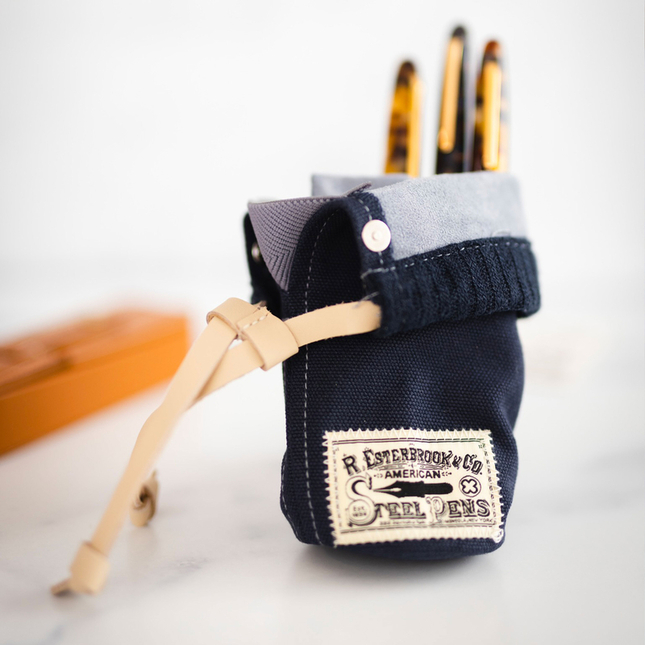 Esterbrook 2GO CUP Pen Case for 6 Pens Navy