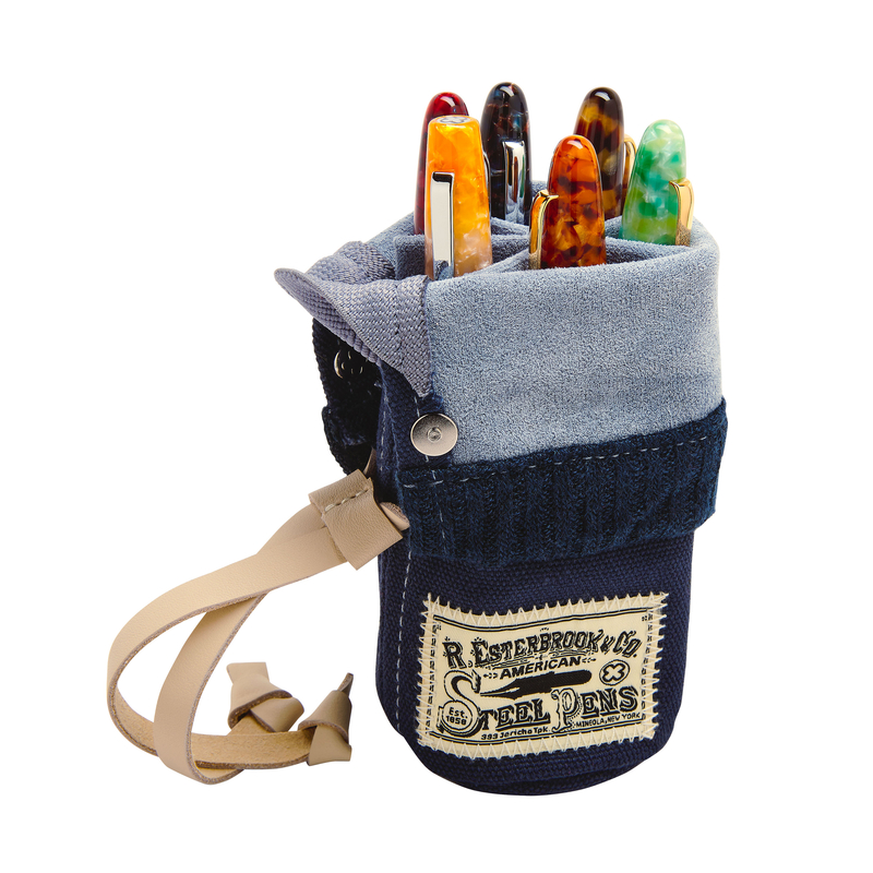 Esterbrook 2GO CUP Pen Case for 6 Pens Navy