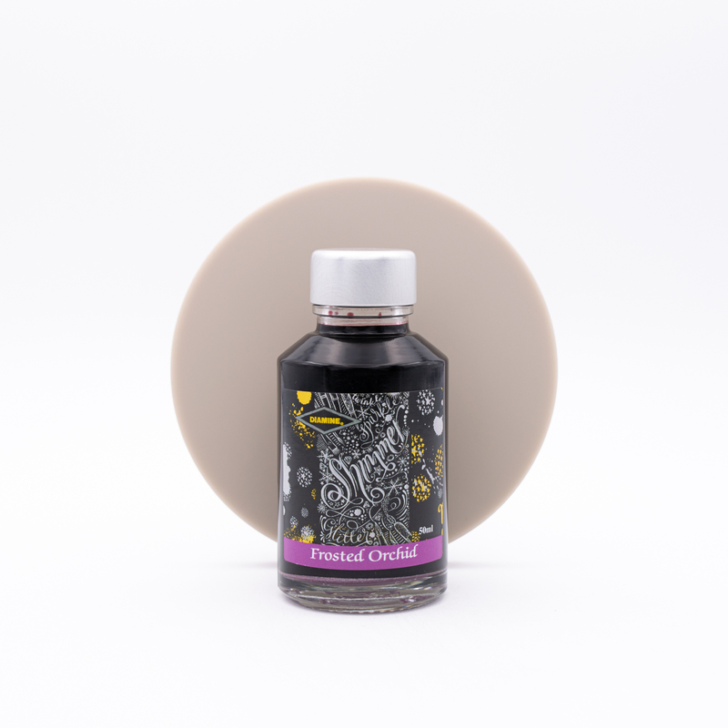 Diamine Shimmering Frosted Orchid Ink Bottle 50 ml
