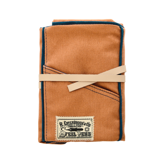 Esterbrook Pen Roll for 6 Pens Tan