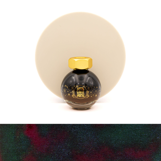 Ferris Wheel Press Down the Rabbit Hole Green with Curiosity Ink Bottle 20 ml