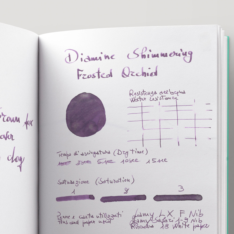 Diamine Shimmering Frosted Orchid Ink Bottle 50 ml