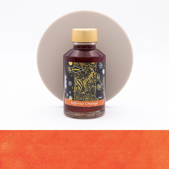 Diamine Shimmering Inferno Orange Inchiostro 50 ml