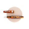 Leonardo Supernova Regular Fountain Pen Caramel & Rhodium Leonardo Supernova Regular Fountain Pen Caramel & Rhodium