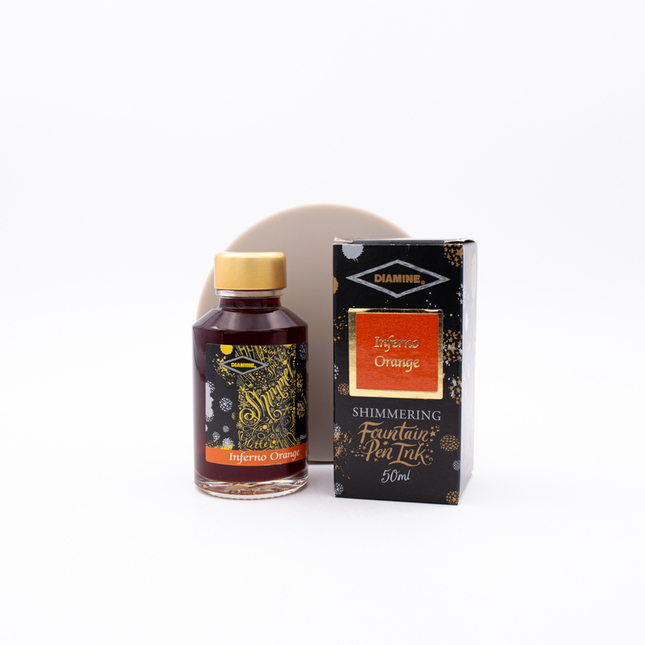 Diamine Shimmering Inferno Orange Inchiostro 50 ml