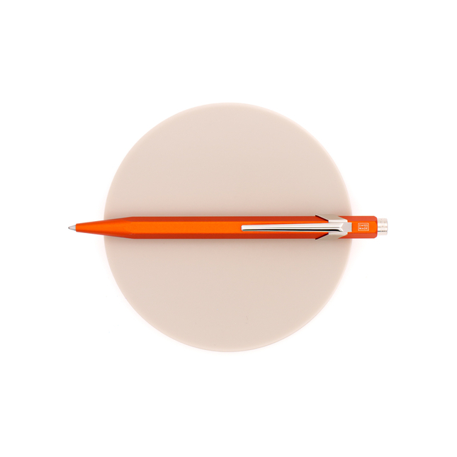 Caran d'Ache 849 Colormat-X Orange Ballpoint Pen