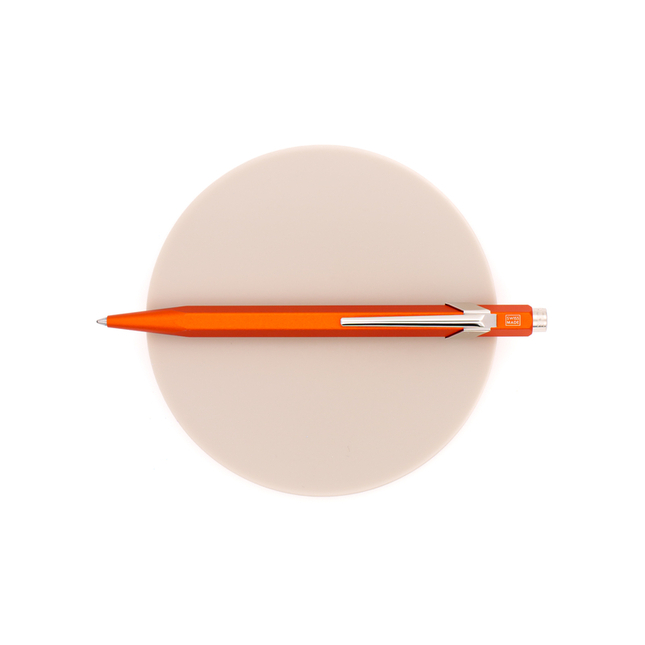 Caran d'Ache 849 Colormat-x Ballpoint Pen Orange