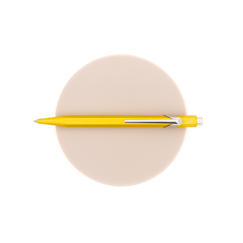 Caran d'Ache 849 Colormat-x Ballpoint Pen Yellow
