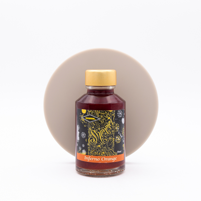 Diamine Shimmering Inferno Orange Inchiostro 50 ml