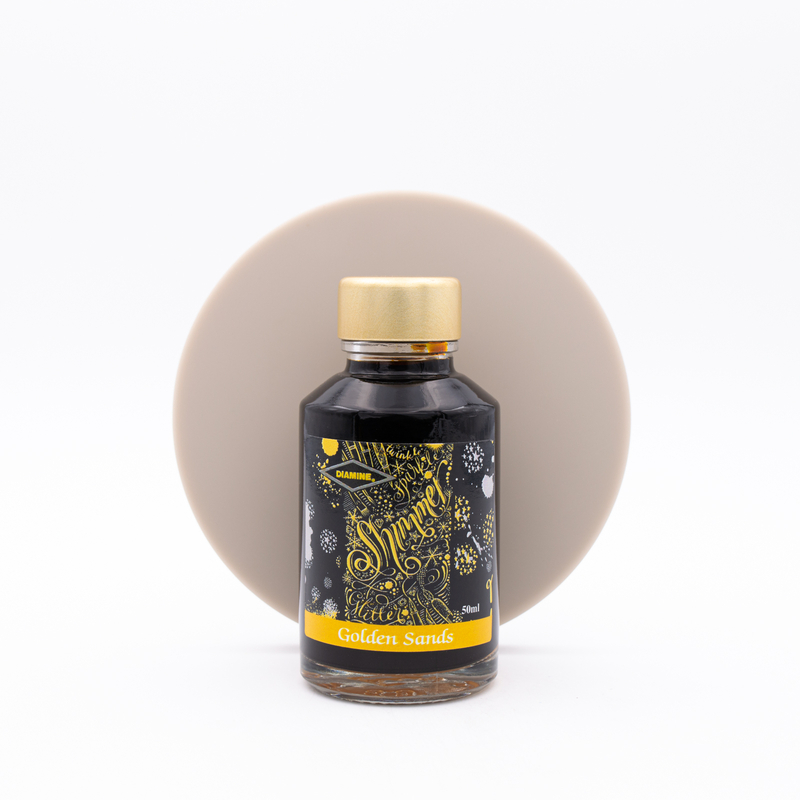 Diamine Shimmering Golden Sands Ink Bottle 50 ml