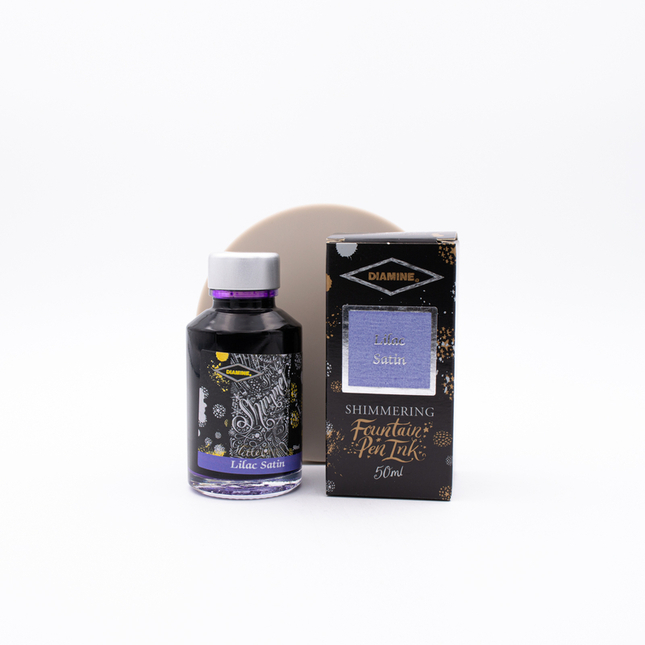 Diamine Shimmering Lilac Satin Ink Bottle 50 ml