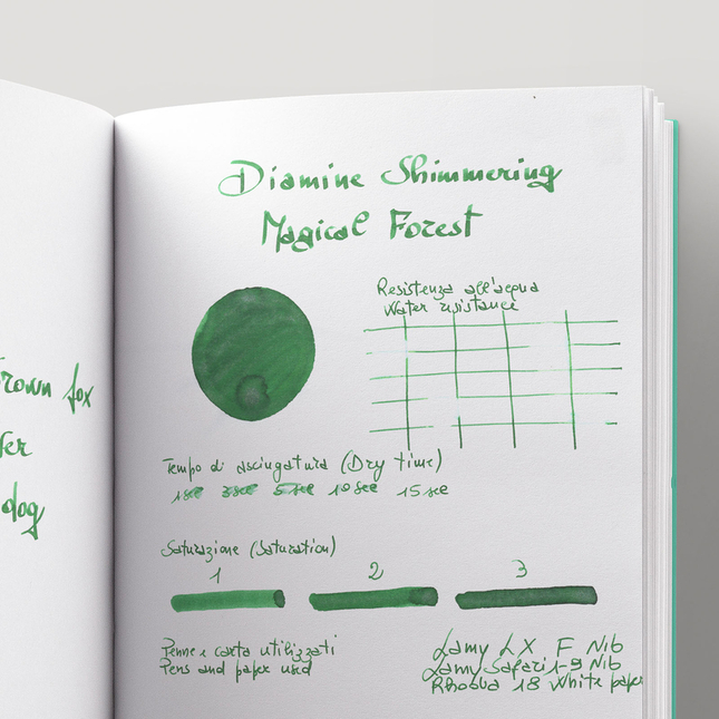 Diamine Shimmering Magical Forest Ink Bottle 50 ml