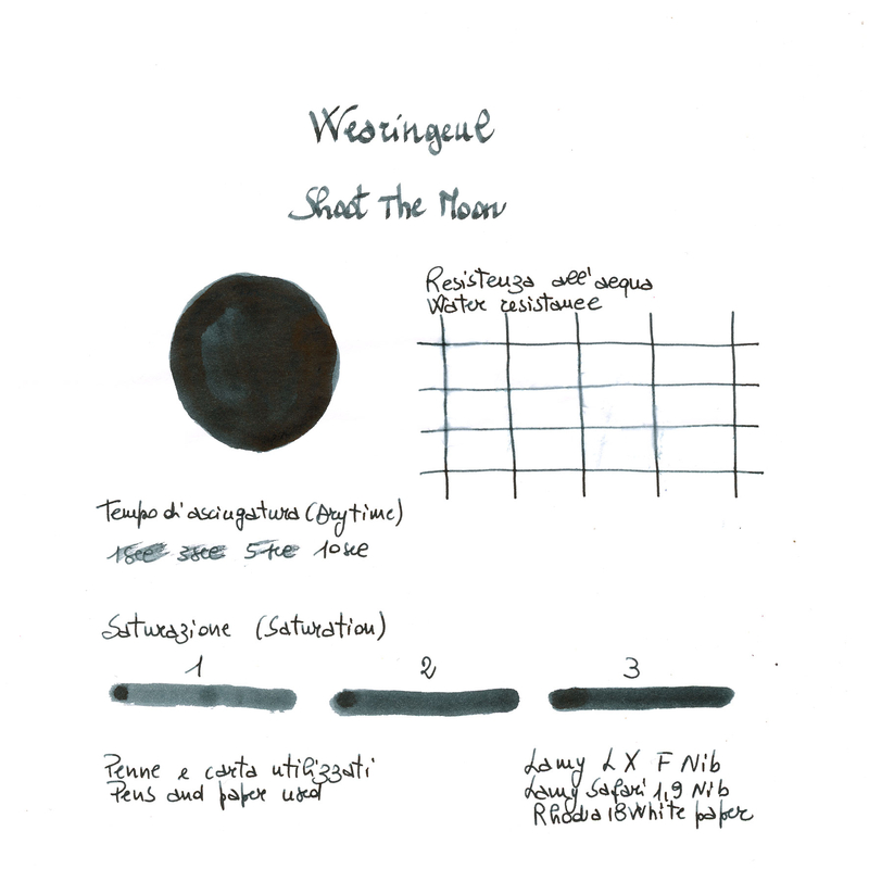 Wearingeul Yun Dong Ju Shoot the Moon Ink Bottle 30 ml