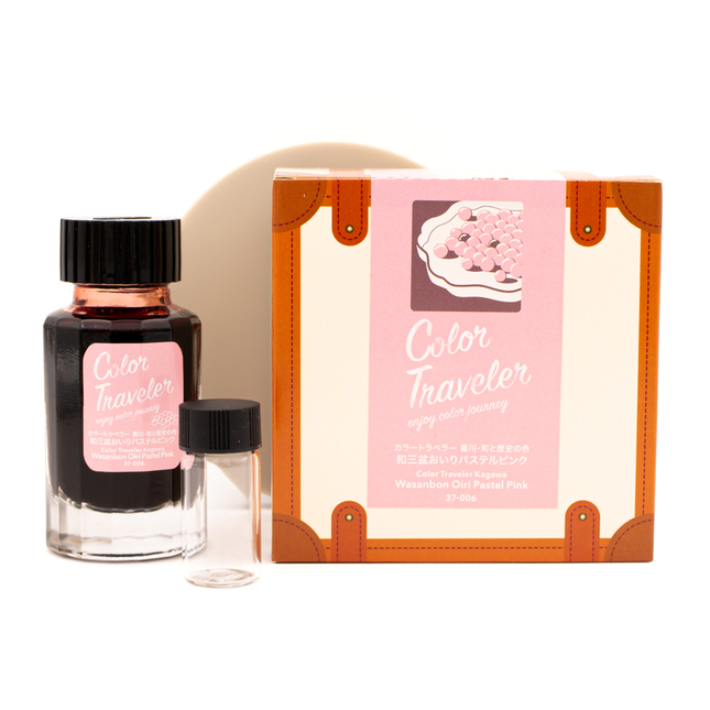 Color Traveler Wasanbon Oiri Pastel Pink Inchiostro 30 ml