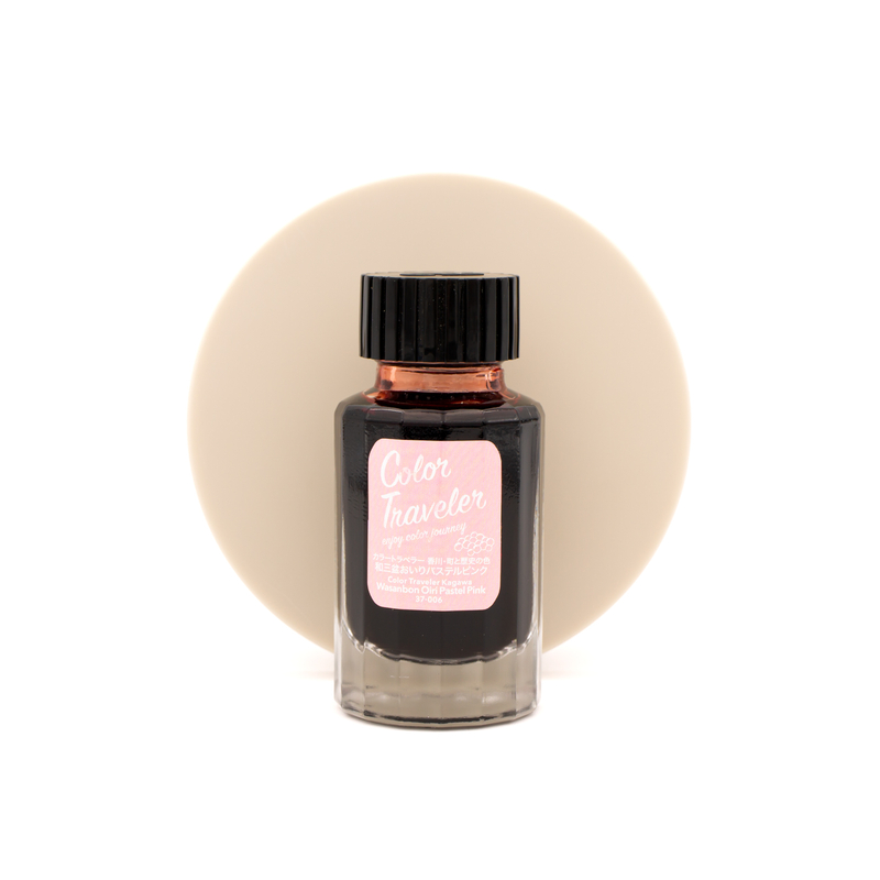 Color Traveler Wasanbon Oiri Pastel Pink Inchiostro 30 ml